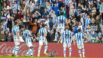 Las peñas de la Real se quejan de la "insolaridad" de LaLiga con los aficionados