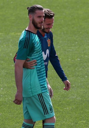 David de Gea and Saúl Ñíguez.