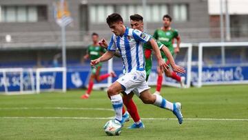 El agridulce debut de Ander Barrenetxea este verano con la Real