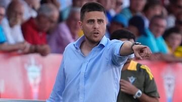 Alessio Lisci, entrenador del Mirandés.