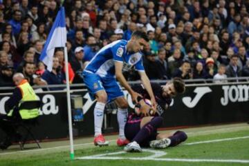 Piqué y Aaron.