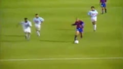 Este golazo de Ronaldo por el Barça cumple 25 años: ¡impresionante corrida!