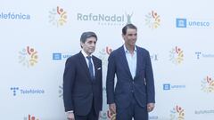 La Fundaci¨®n Rafa Nadal estrena premios con el compromiso de Telef¨®nica