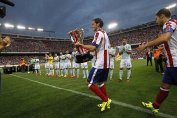 Pasillo al campeón de Liga.