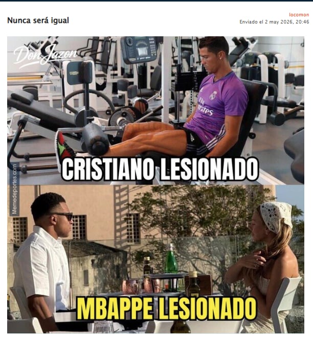 Higuaín y Mbappé protagonistas de los memes del fin de semana