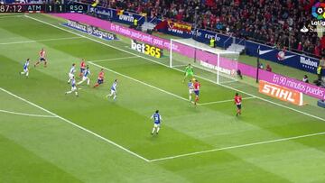 En el 88' y Griezmann: el gol más celebrado en el Wanda