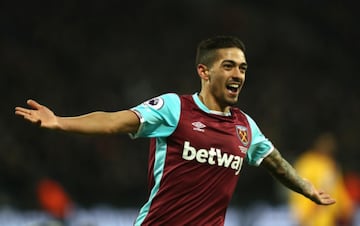 Las lesiones le han impedido tener regularidad en una temporada completa con el West Ham desde su llegada en 2016, pero capacidades tiene. Junto a Haller y Fornals comandará el ataque de Pellegrini.