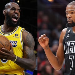 LeBron James considera que Kevin Durant será el líder anotador histórico de la NBA