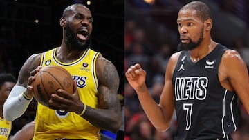 En entrevista con Dave McMenamin de ESPN, LBJ declaró que Kevin Durant, superestrella de los Brooklyn Nets, es un serio candidato para superar su futuro récord y tomar la cima en unos años.