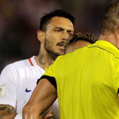 Pizzi y la roja de Medel: "Todos debemos tener autocontrol"