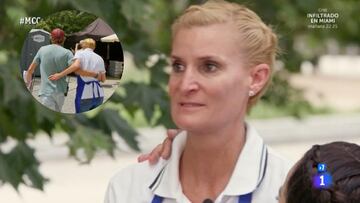 María Zurita, al límite en ‘MasterChef’, fue apartada de la prueba de exteriores por su salud