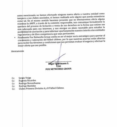 Fox echa pie atrás y niega haber presentado oferta por CDF