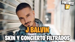 Fortnite: J Balvin tendría un skin y un concierto según una filtración