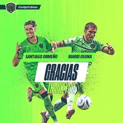 Santiago Ormeño y Mario Osuna dejan a FC Juárez