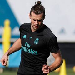 Bale vuelve a entrenarse solo
