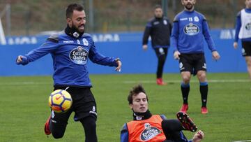 04/01/18 DEPORTIVO DE LA CORUÑA ENTRENAMIENTO COLAK MOSQUERA