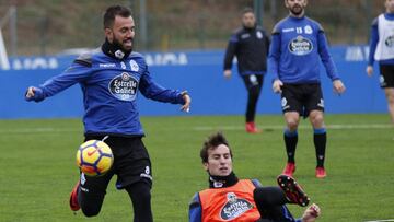 04/01/18  DEPORTIVO DE LA CORU&Ntilde;A  ENTRENAMIENTO  COLAK  MOSQUERA