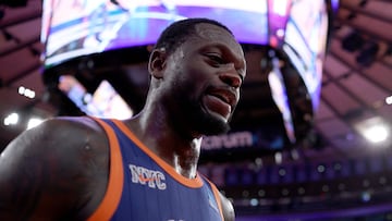 Chasing a first NBA championship in half a century, the New York Knicks are without star forward Randle, who isn’t expected back for a while.