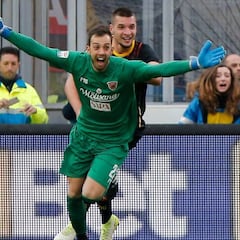 Histórico Benevento: primer punto con gol del portero