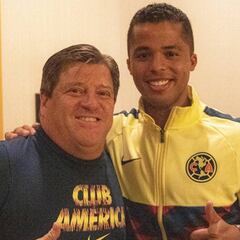 Giovani dos Santos ya esta en la concentración con el América