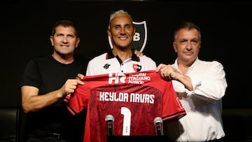 Keylor está listo para su debut con Newell’s