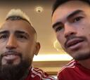 Vidal debutó en Twitch: Suazo le enseñó a stremear y jugó a las cartas con Medel