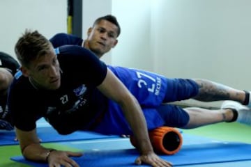 Millonarios se entrena en el gimnasio y piensa en Cortuluá