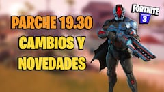 Parche 19.30 de Fortnite: nuevo control con giroscopio y menús renovados