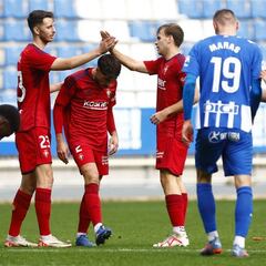 Empate entre Alavés y Osasuna aprovechando el parón de selecciones (2-2)