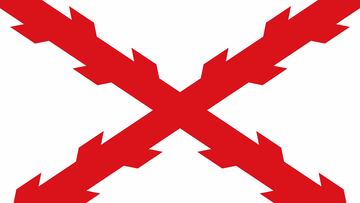 ¿Cuál es el origen de la bandera de la Cruz de Borgoña, qué representa y cuál es su significado?