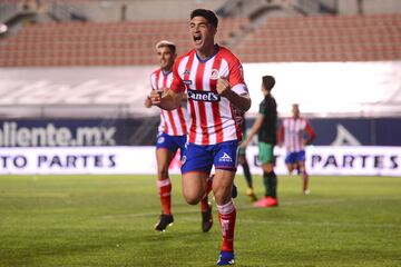 El elemento del Atlético de San Luis está haciendo muchos goles en la campaña, pues ha jugado 630 minutos en el actual certamen y tienes seis goles, es decir el futbolista del cuadro potosino anota cada 105 minutos