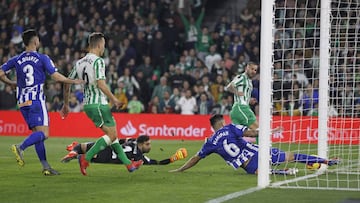 Maripán le dio el empate al Alavés en su visita a Betis