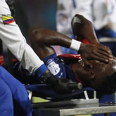 Yulián Gómez sufre una luxofractura de tobillo derecho