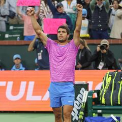 Alcaraz se hace enorme en Indian Wells