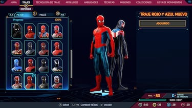 Trajes de Marvel's Spider-Man 2