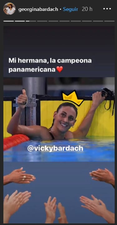 El llanto de Georgina Bardach al ver a su hermana ganar la medalla de oro