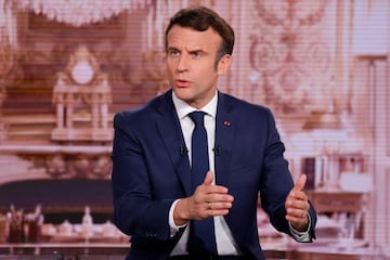 Según el sondeo de Le Monde, Macron es el favorito para ganar las elecciones presidenciales.