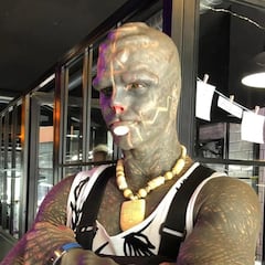 Black Alien, el extraterrestre humano, acaba con su transformación: “Ya no me gusta este mundo”