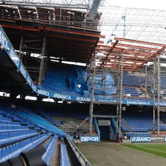 El retraso en las obras de Riazor se irá a los dos meses