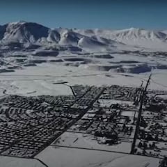 Cae una rara nevada en el lugar "más seco de la Tierra"