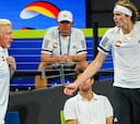 La dura respuesta de Zverev a Becker: “Perdí con Djokovic, no con el 250 del mundo”