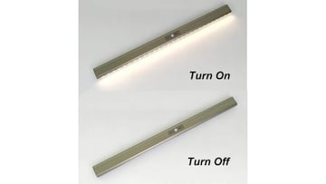 Luces LED para armario con autonom¨ªa de 2 a 3 meses disponible en Amazon.