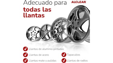 Deja tus llantas como nuevas con este limpiador sin cidos de calidad alemana