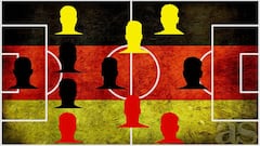 El once ideal de jugadores de Alemania en la liga española