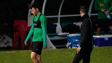 Saúl García, del Racing.