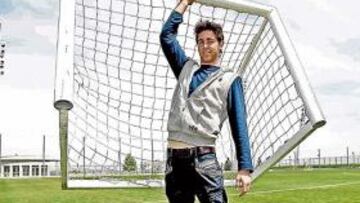 Tomás Mejías posó para AS en Valdebebas.