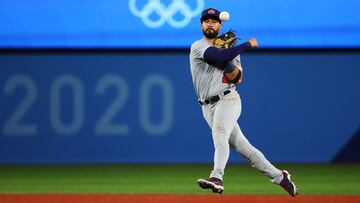 El infielder ayud&oacute; a USA a calificar a la final del torneo de Juegos Ol&iacute;mpicos de b&eacute;isbol y asegur&oacute; la segunda medalla de su carrera.