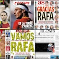 La gran portada de L’Equipe para Nadal: “Y la Tierra se detuvo”
