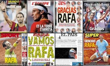 Gracias, Rafa: las portadas sobre la retirada de Rafa Nadal