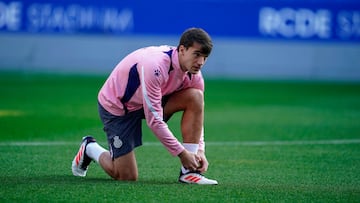 Urko, el pasajero 24 del Espanyol